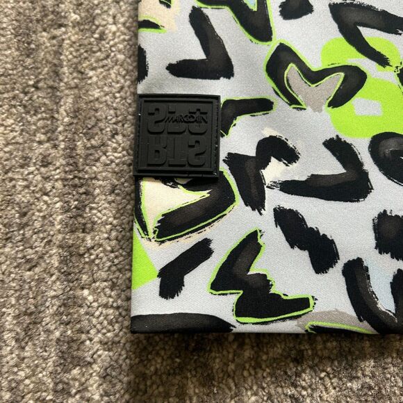 Marc Cain Fun Neon black/white pattern skirt, fully lined, size 6 - Picture 6 of 10